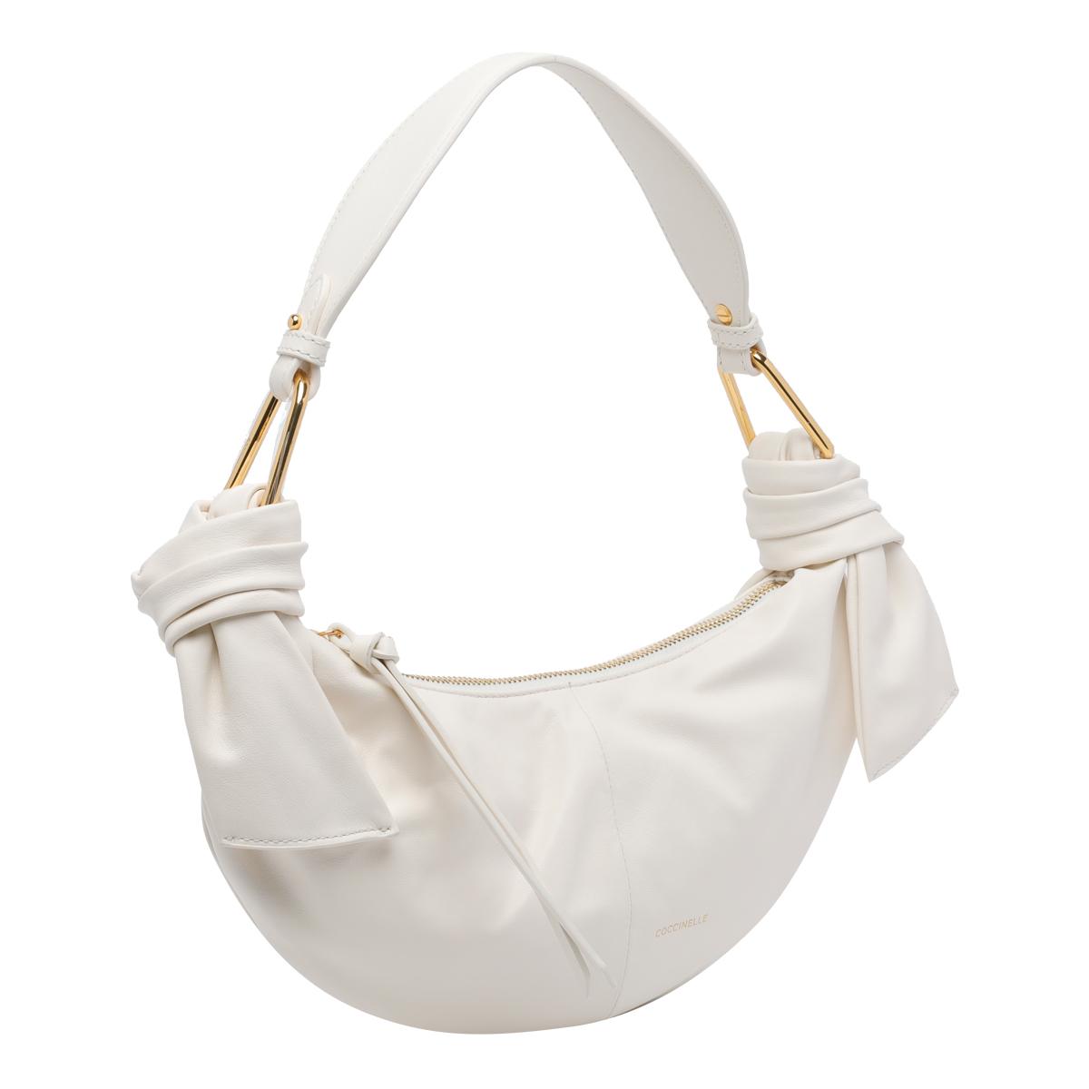 coccinelle bags white calf leather - women