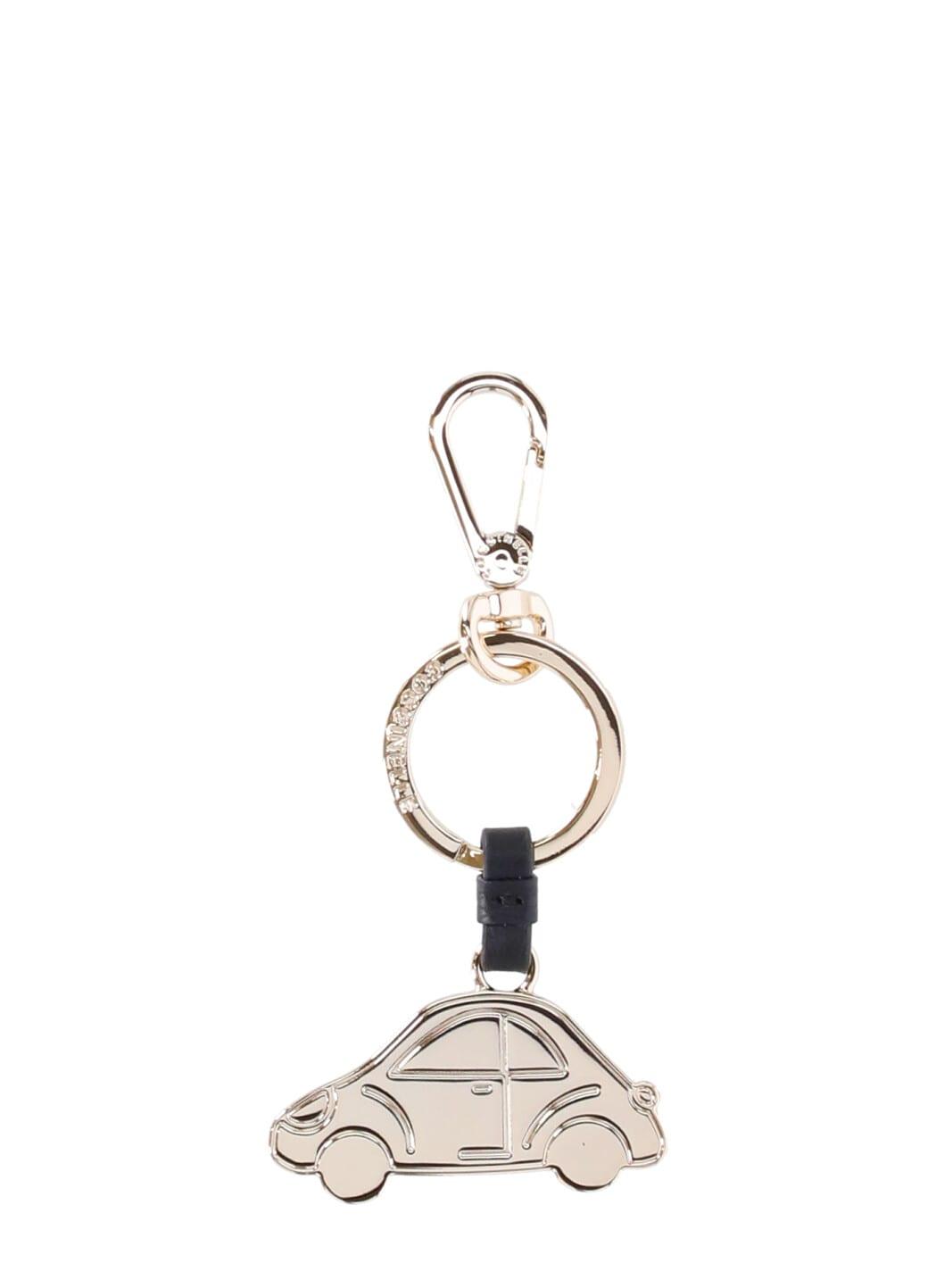 coccinelle basic metal keychain