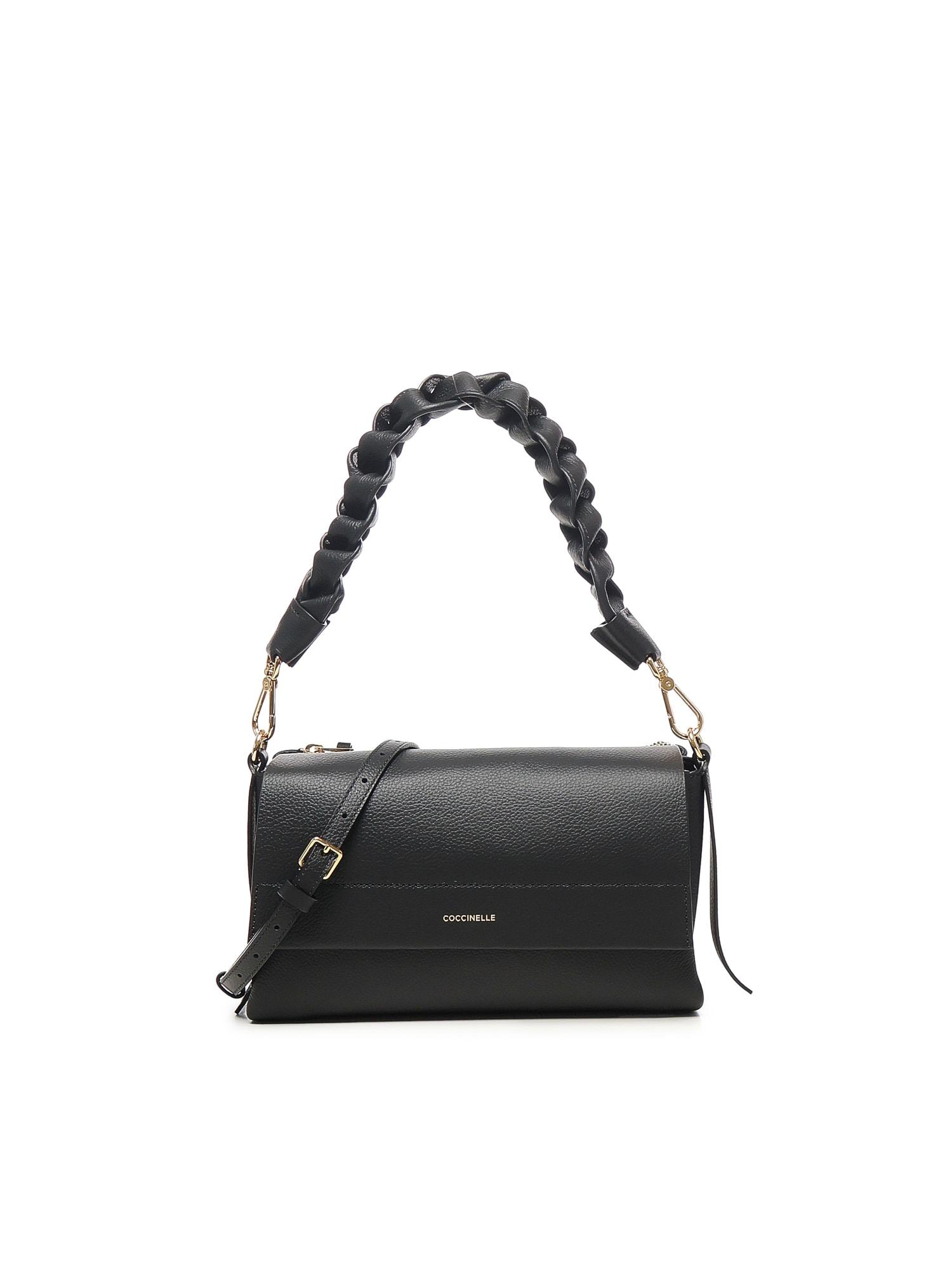coccinelle boheme leather bag