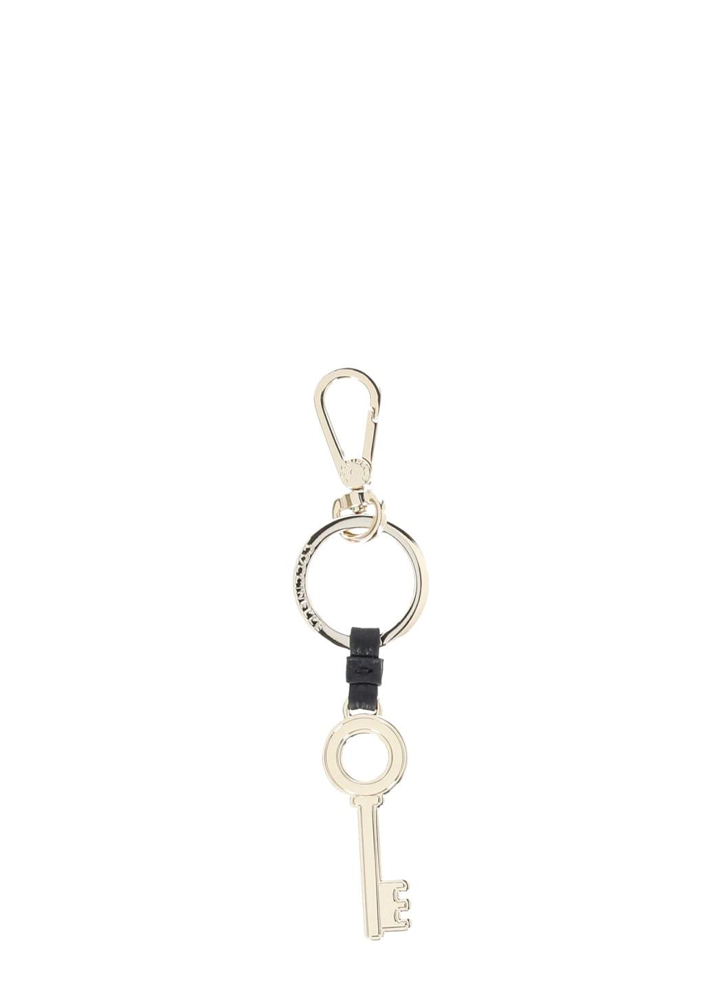 coccinelle metal keychain