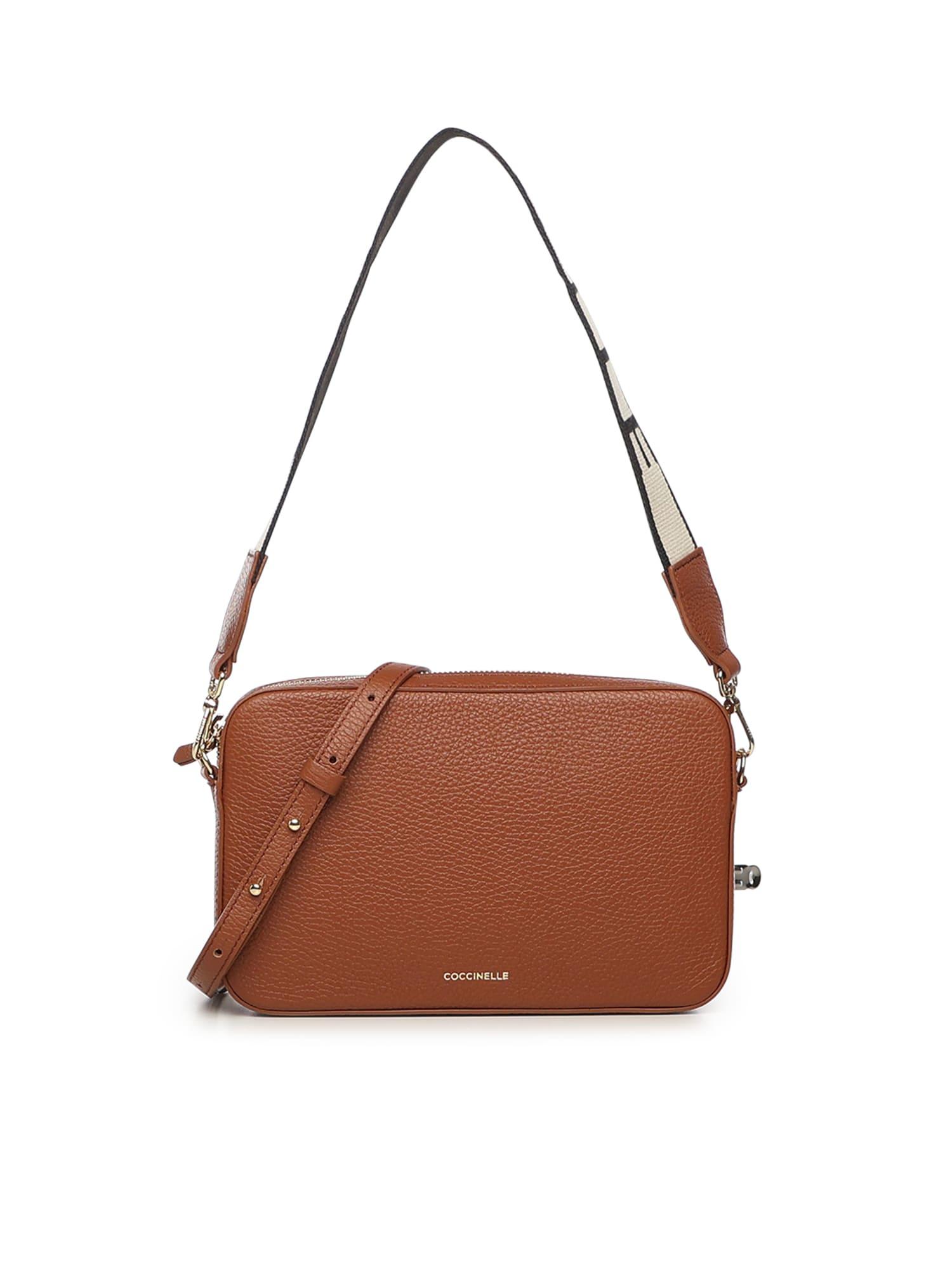 coccinelle tebe small shoulder bag