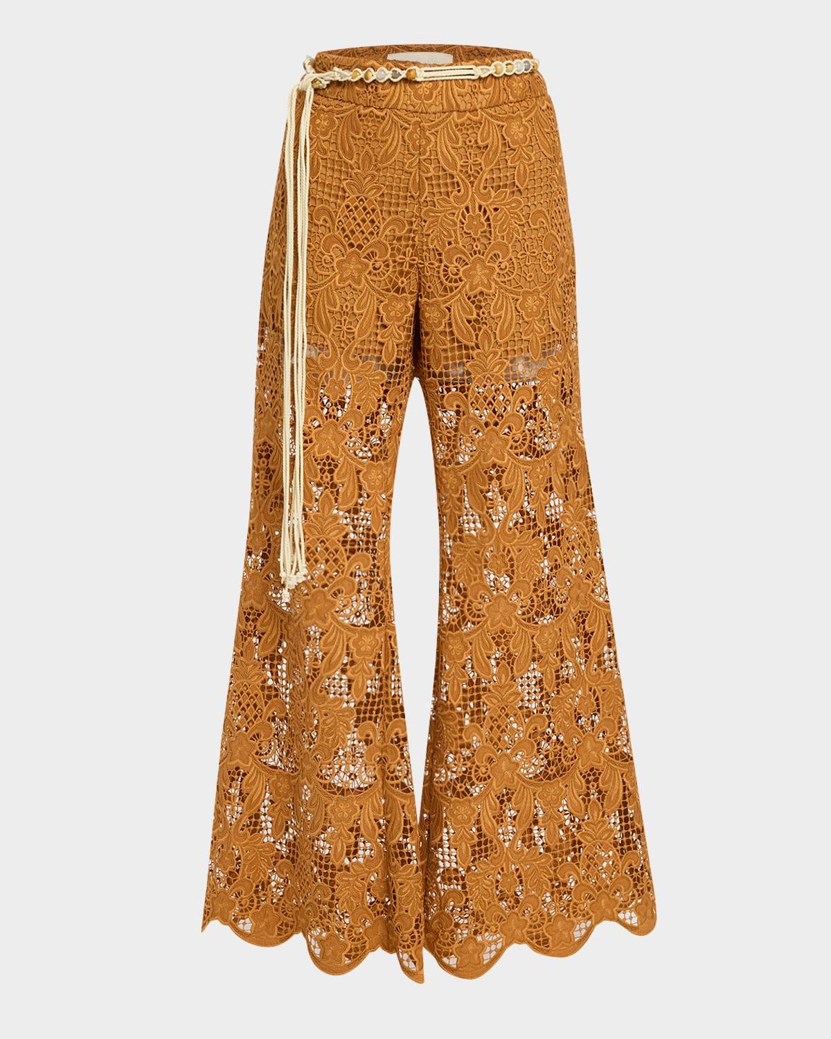 coco lace flare pants