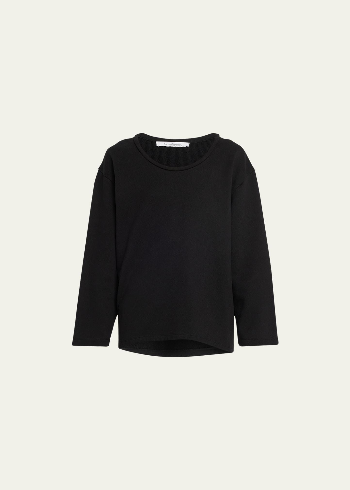 cocoon fleece sweatshirt