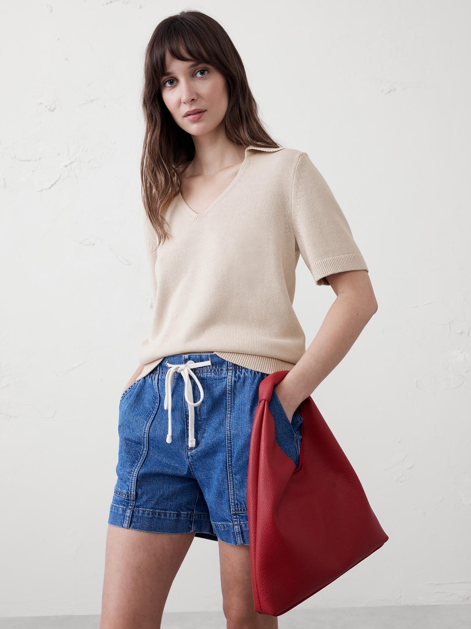 collared pullover sweater