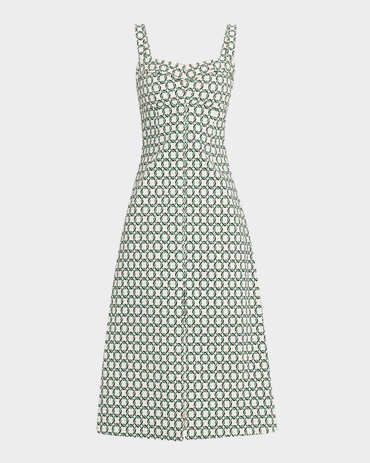 colleen sleeveless midi dress