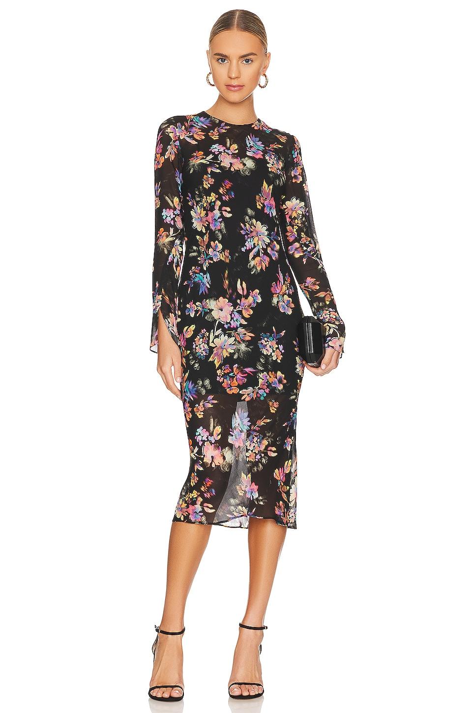 collier midi dress
