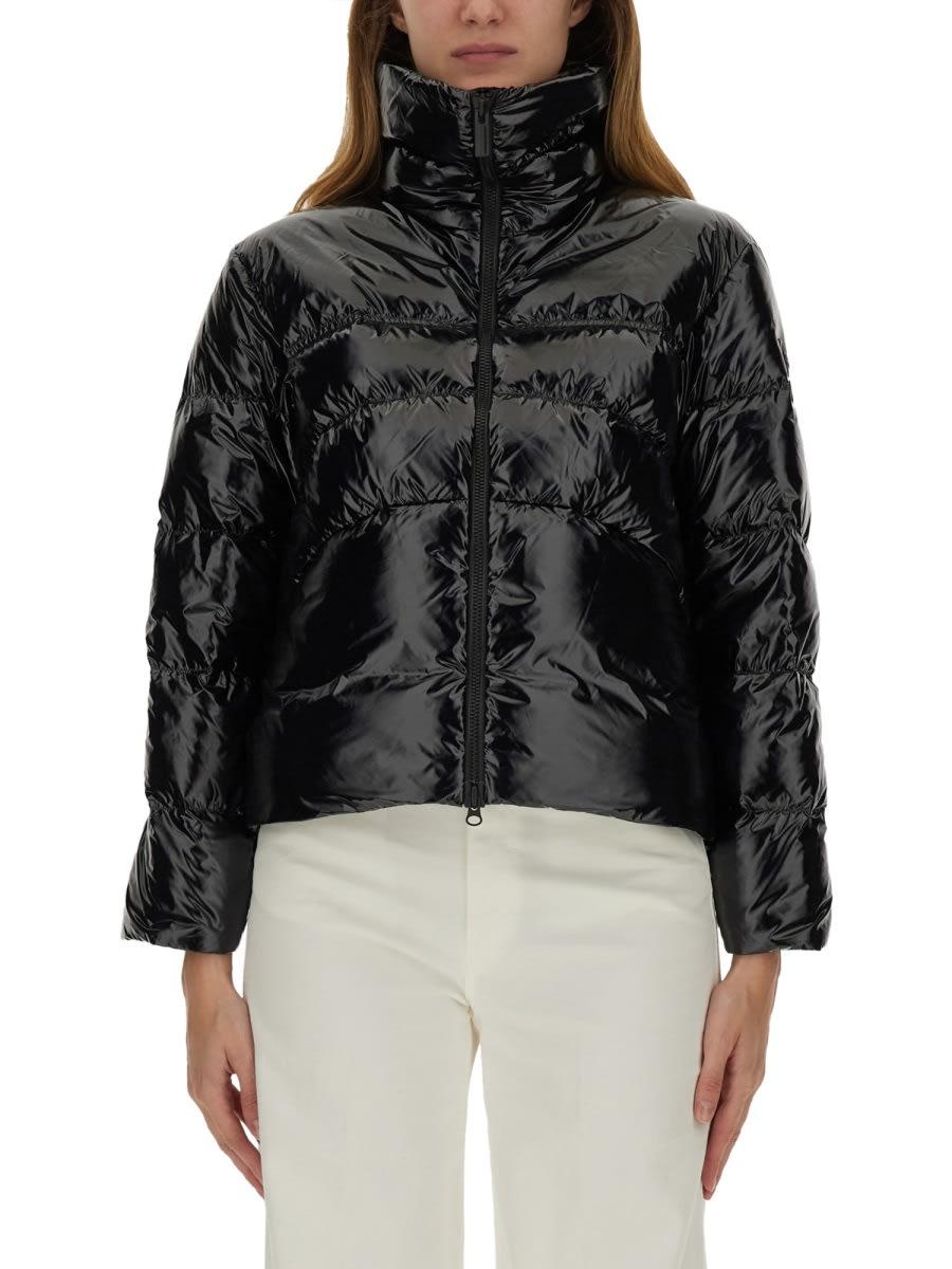 colmar glossy down jacket with high collar