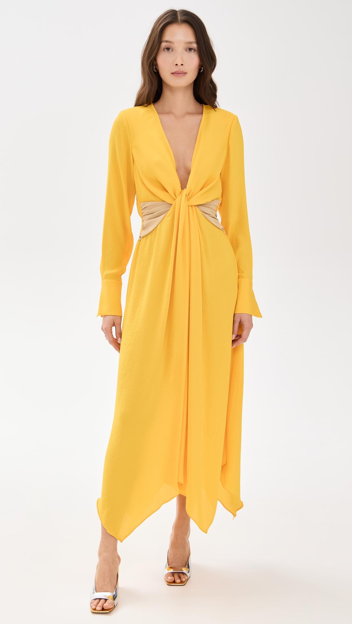 colorblock tatia dress