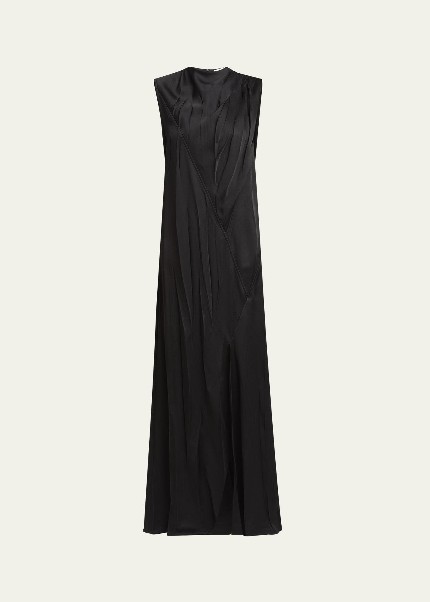 column spiral cut dress