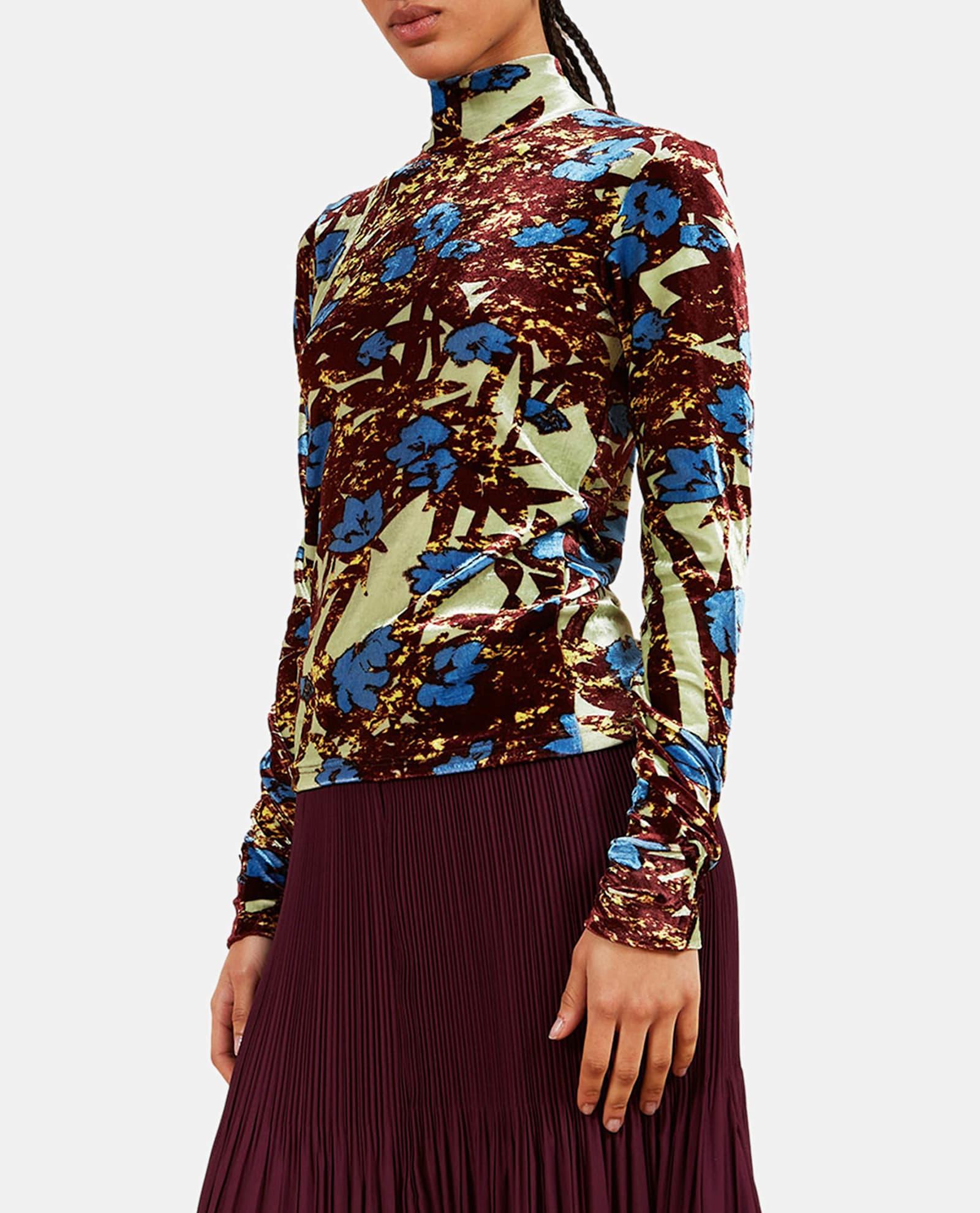 colville polo turtle neck top