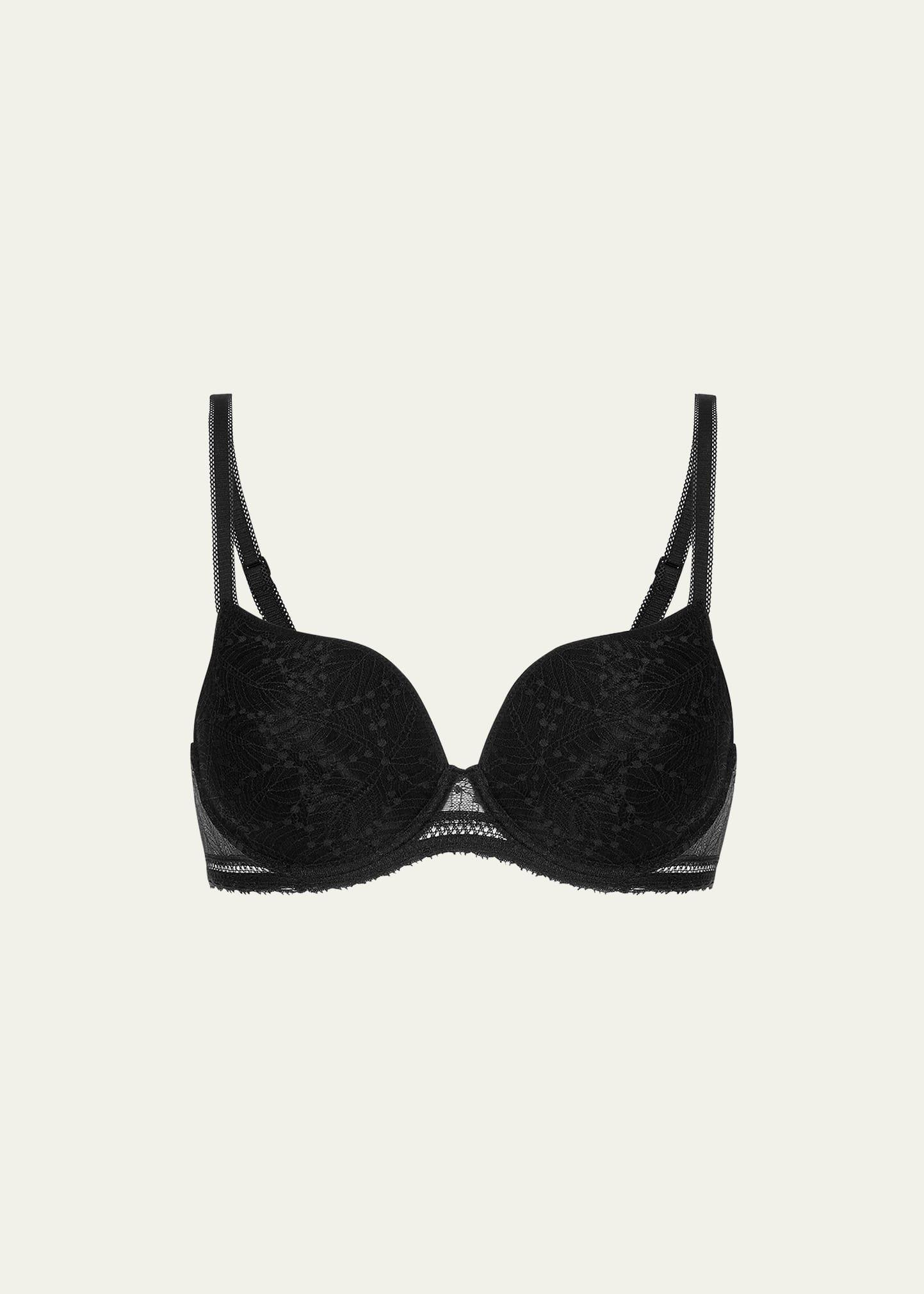 comete lace plunge bra