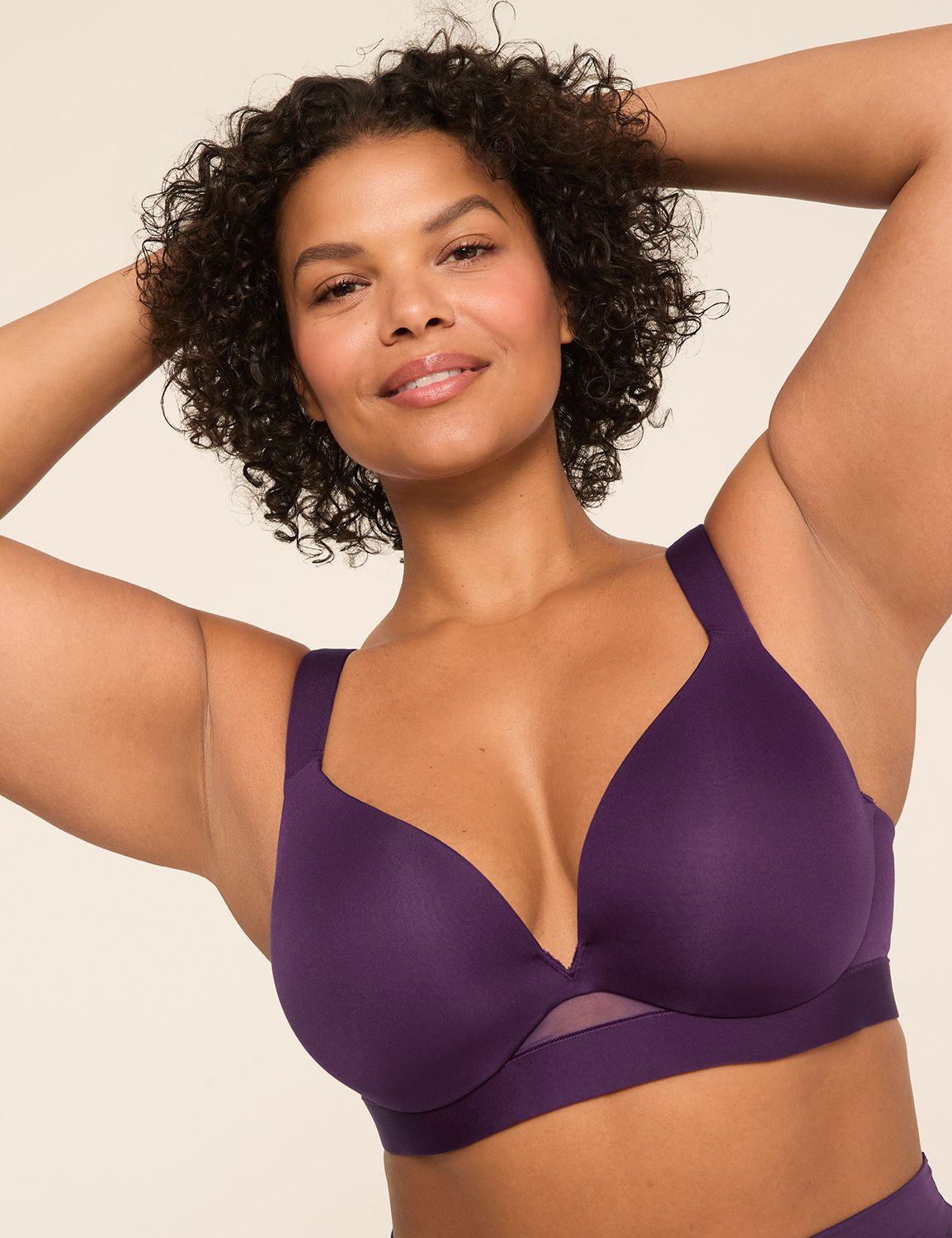 comfort bliss lightly lined plunge bra