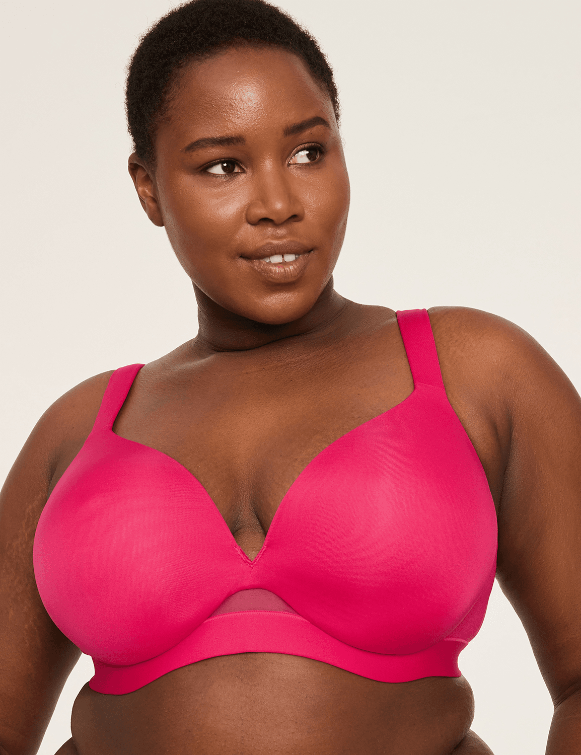 comfort bliss lightly lined plunge bra