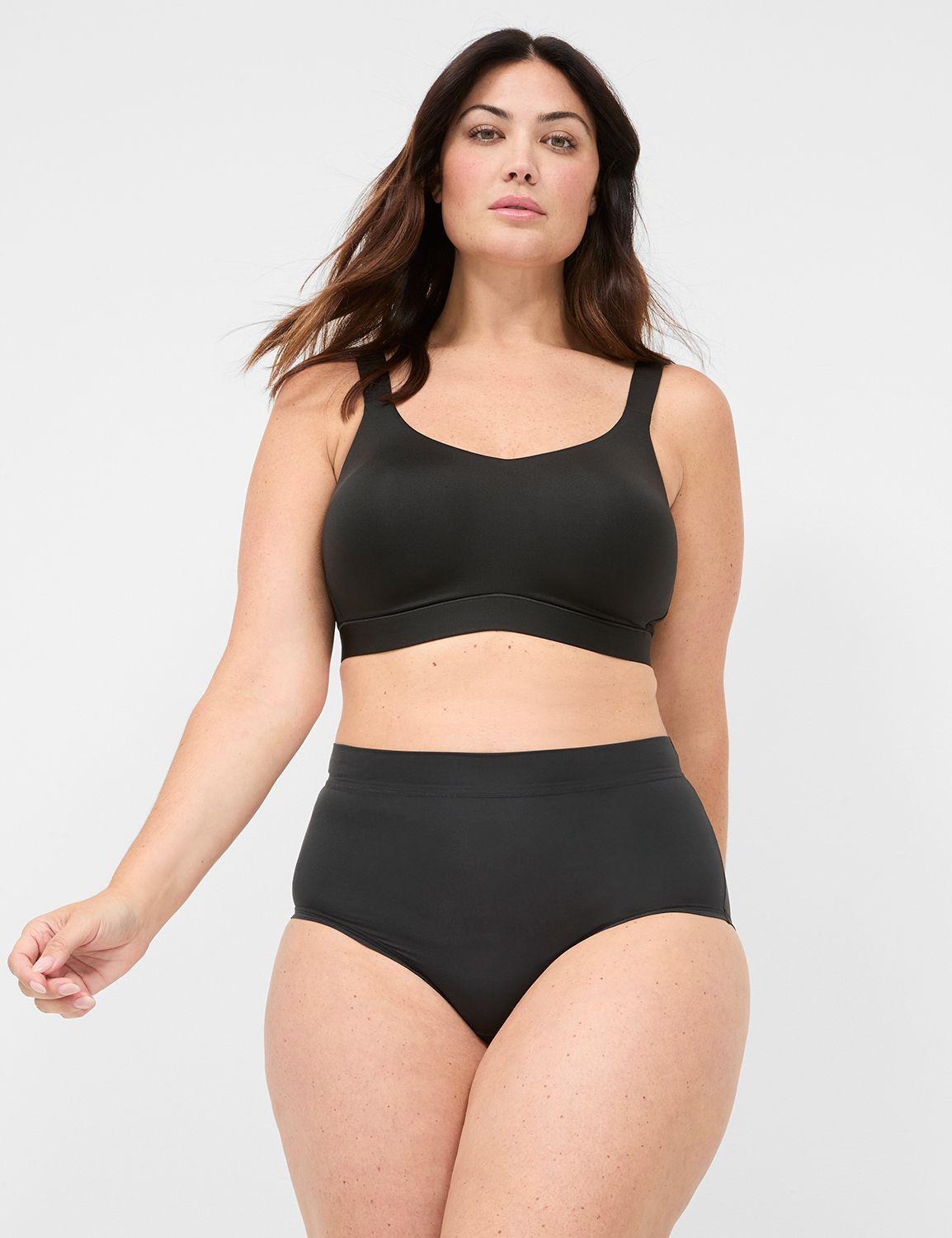 comfort bliss no-wire lightly lined scoop-neck bra