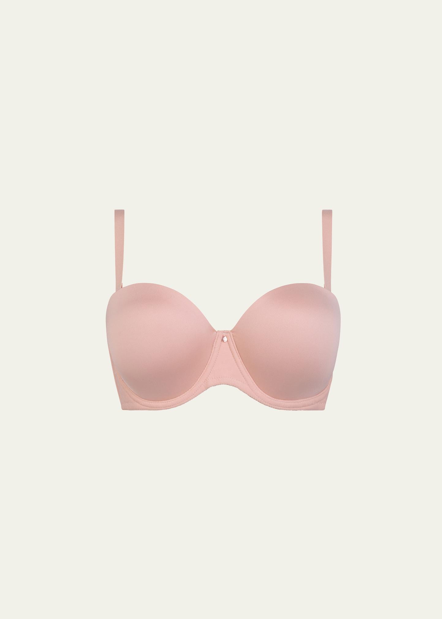 comfort chic full-coverage strapless bra