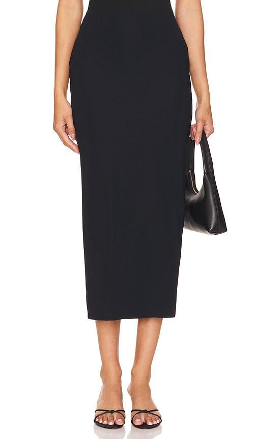 commando classic maxi half slip in black.