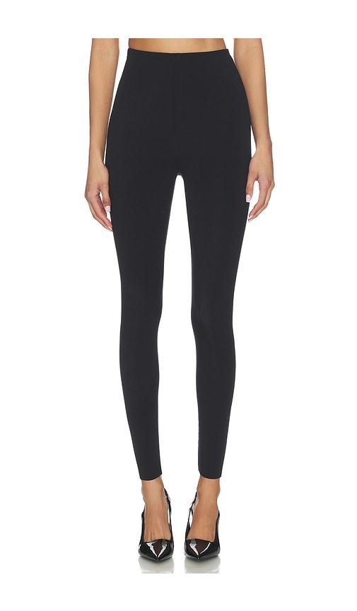 commando cotton legging in black.