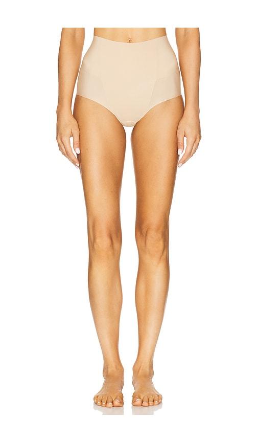 commando zone smoothing brief in nude.