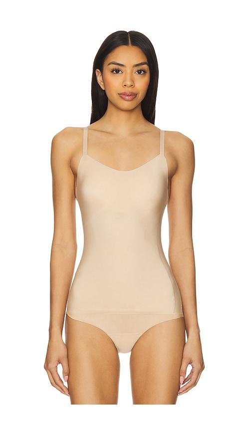commando zone smoothing cami in nude.