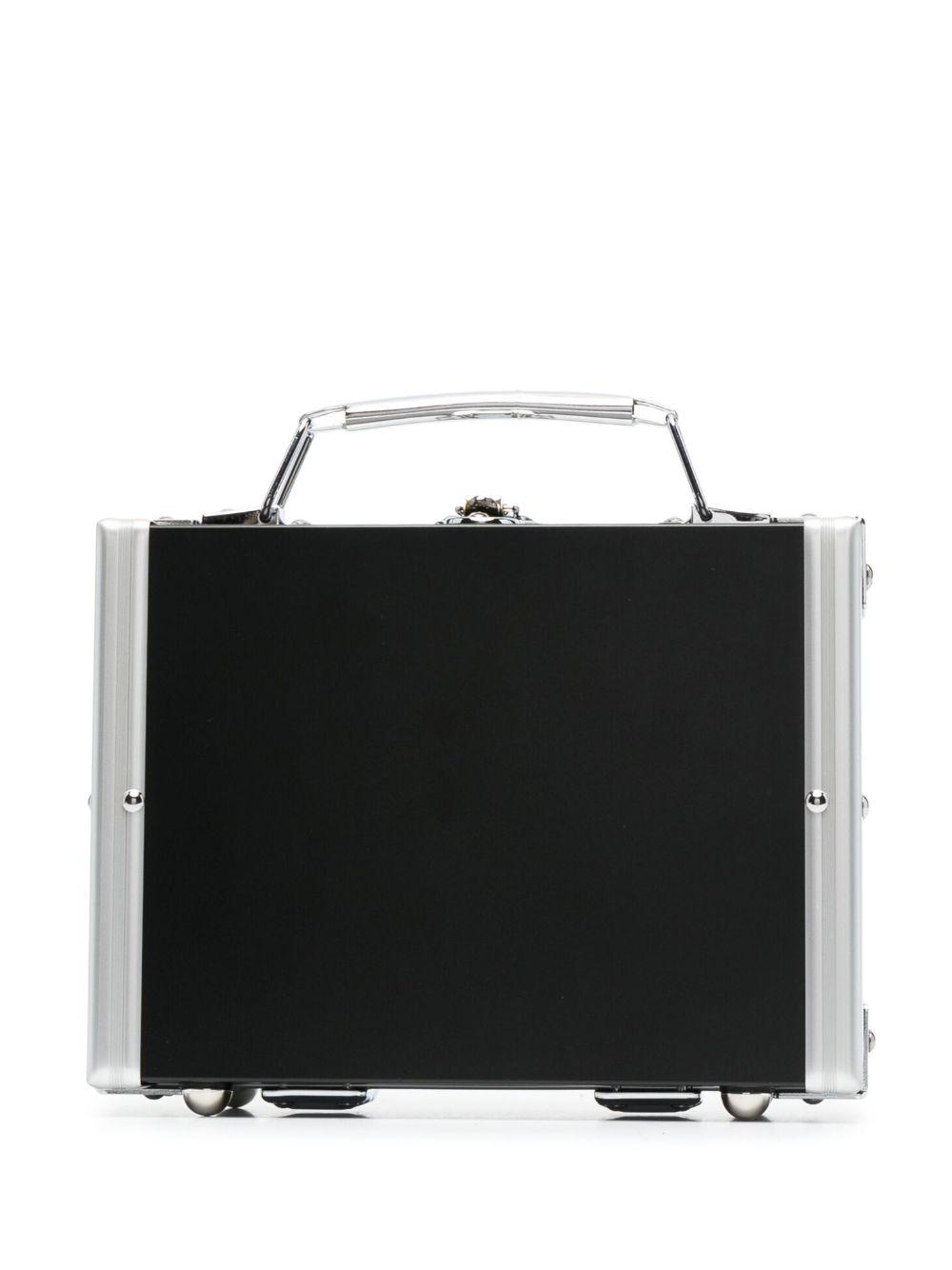 comme comme comme bags black aluminium cotton - women