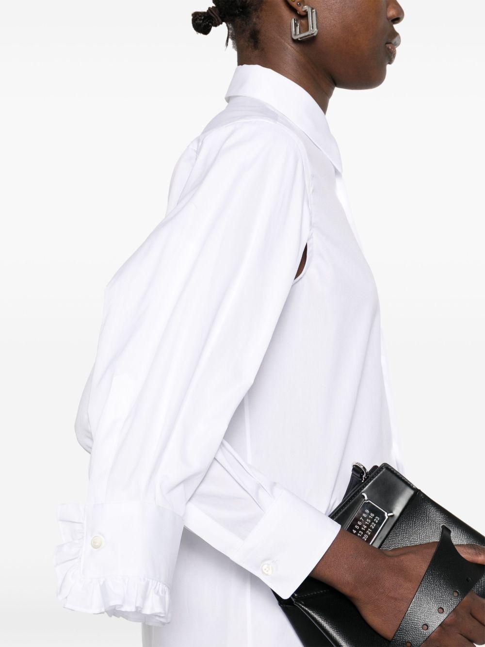 comme comme comme shirts white cotton - women