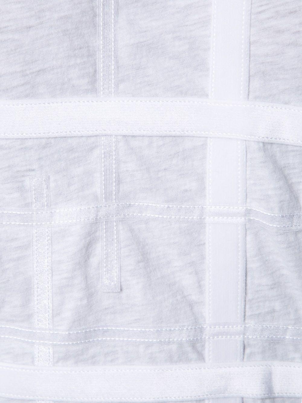 comme comme comme top white cotton - women