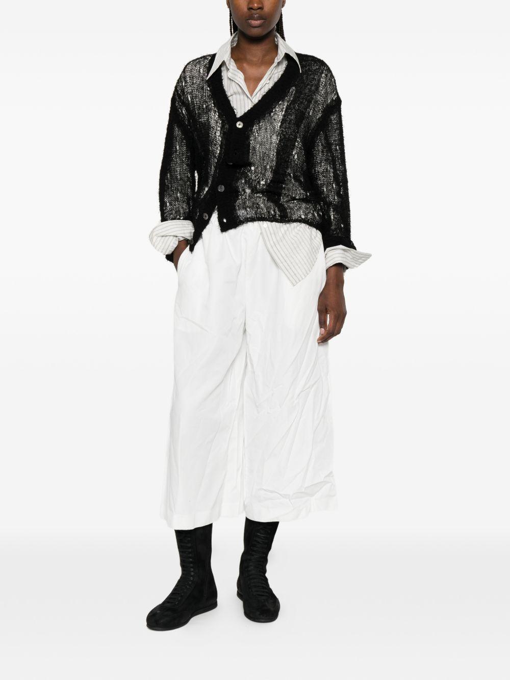comme comme comme trousers bianco - women