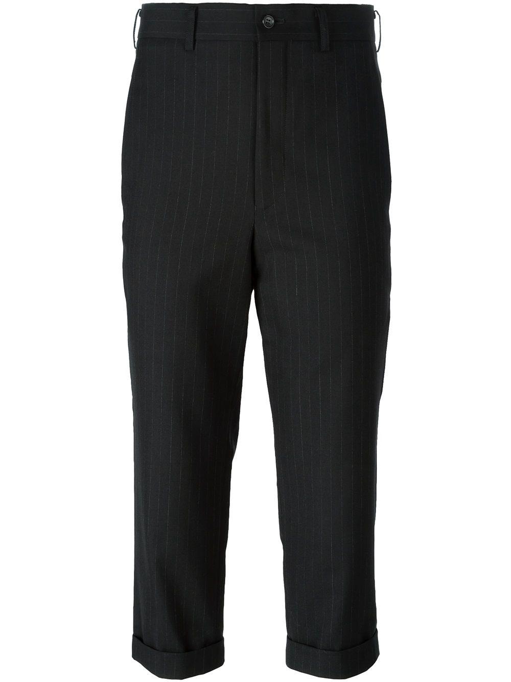 comme comme comme trousers black - women