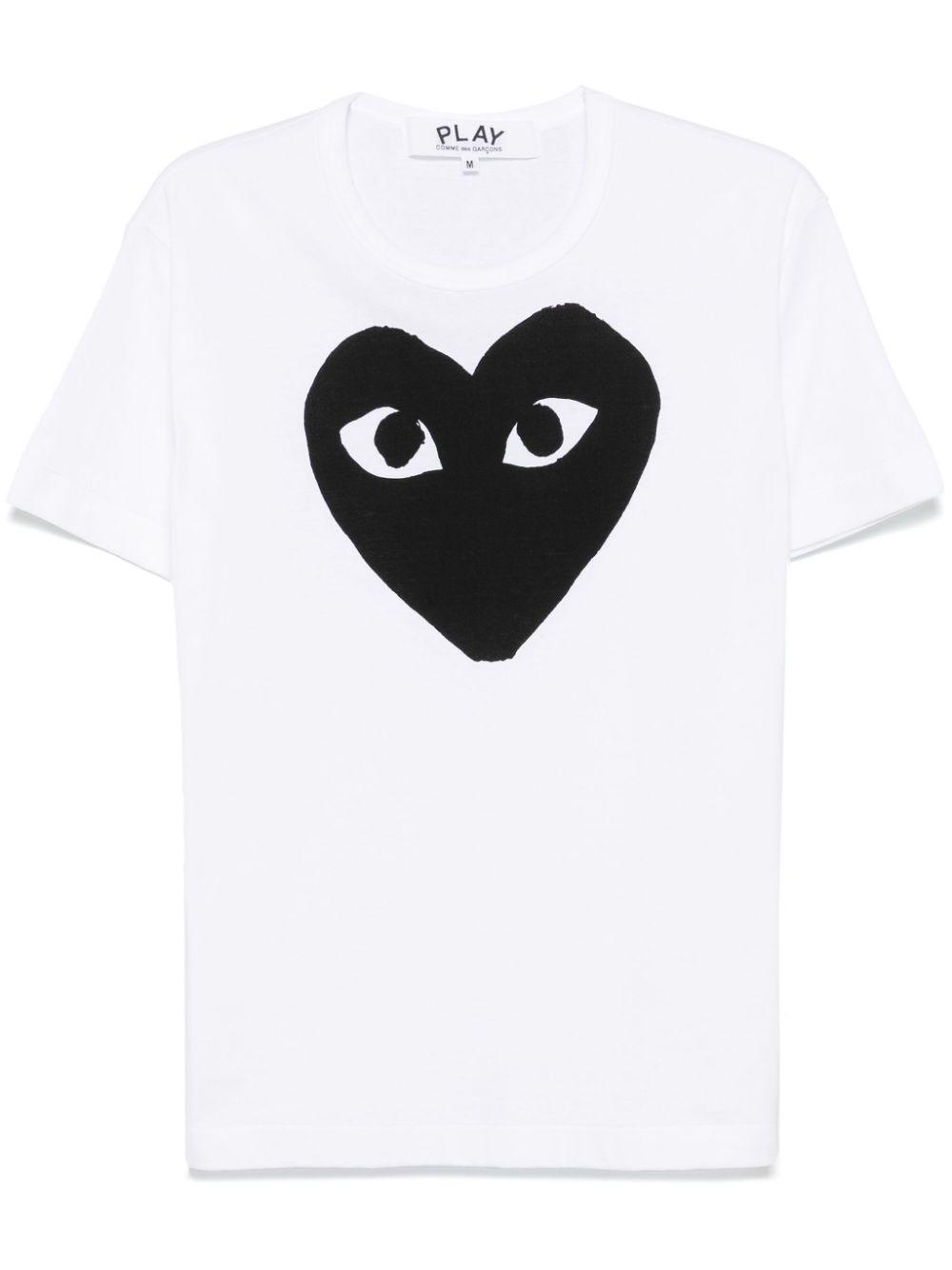 comme des garçons comme des garcons t-shirts and polos white - women