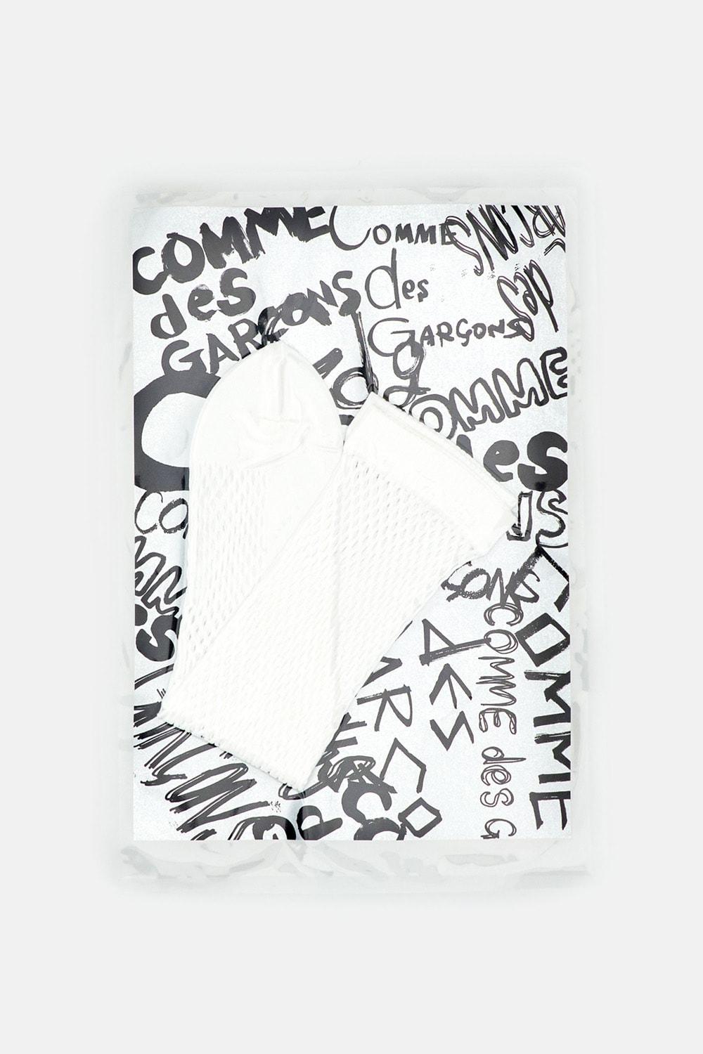 comme des garçons fishnet stockings