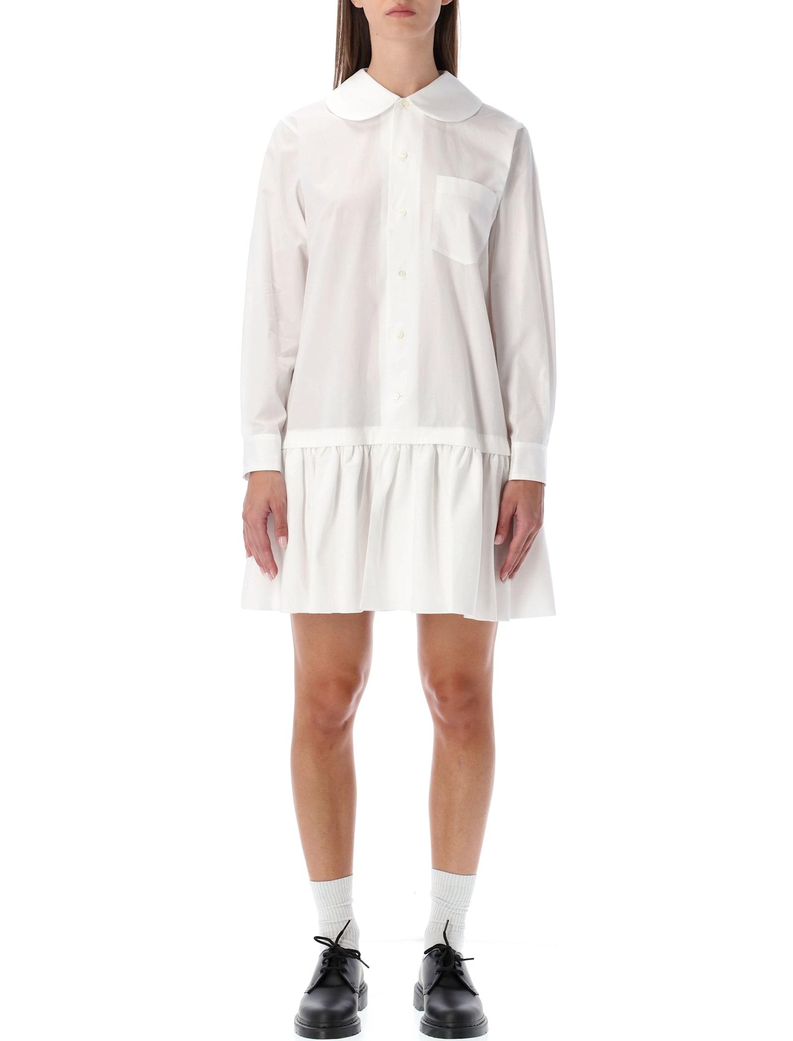 comme des garçons girl cotton shirt dress