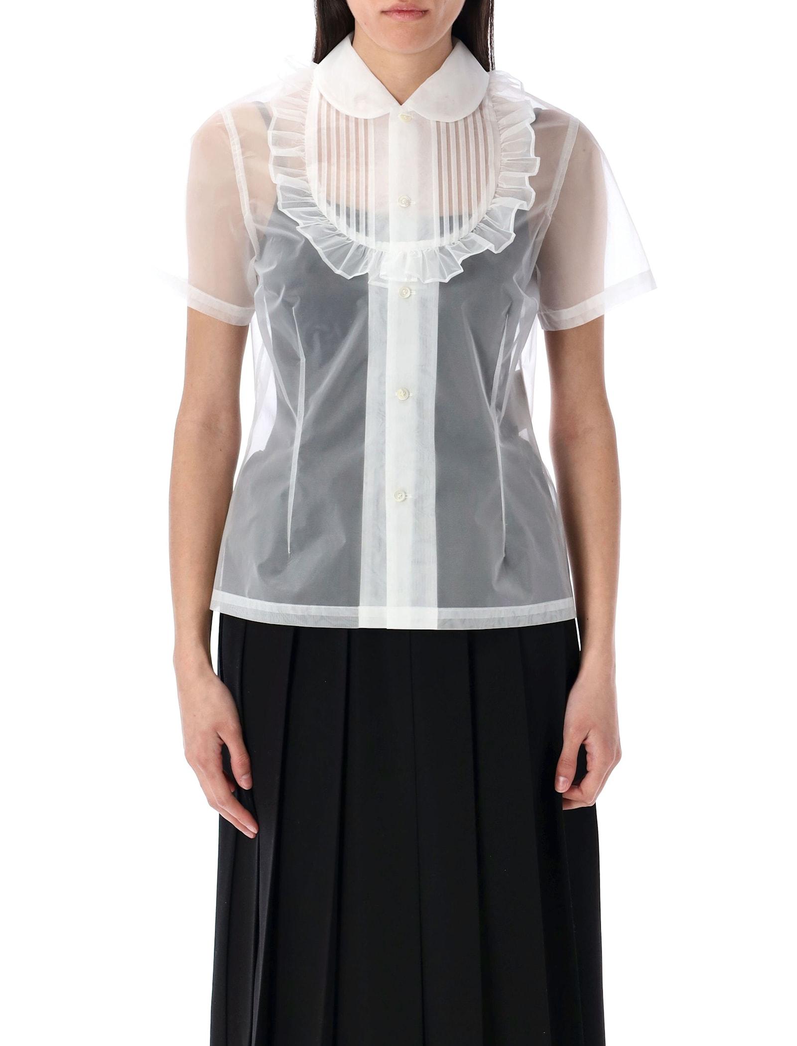comme des garçons girl tulle shirt
