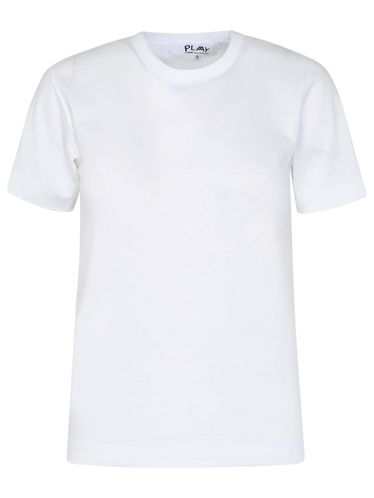 comme des garçons play black cotton sweater