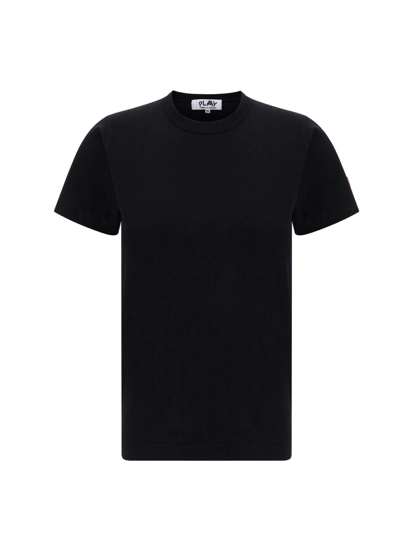 comme des garçons play t-shirt