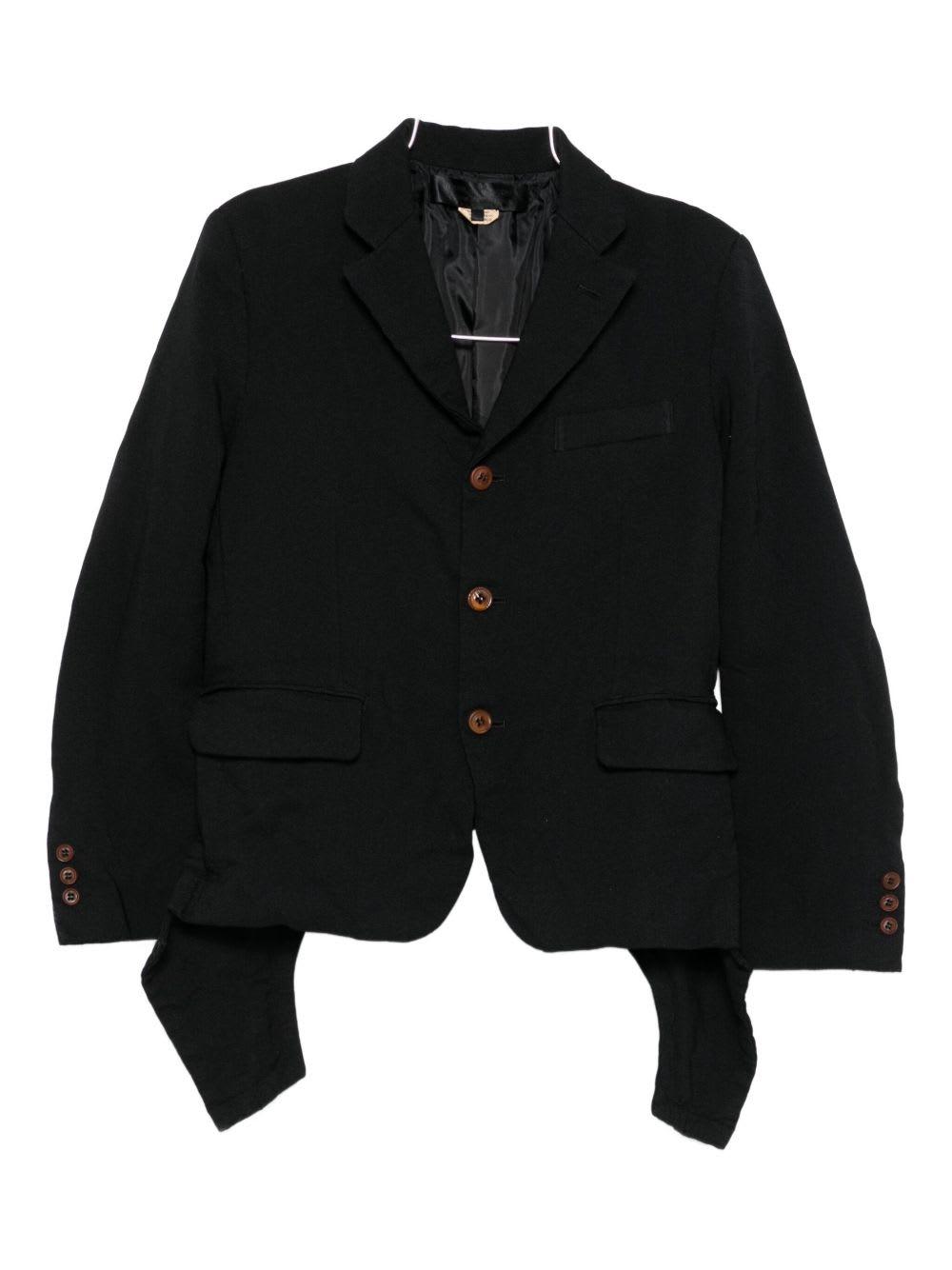 comme des garçons single-breasted jacket