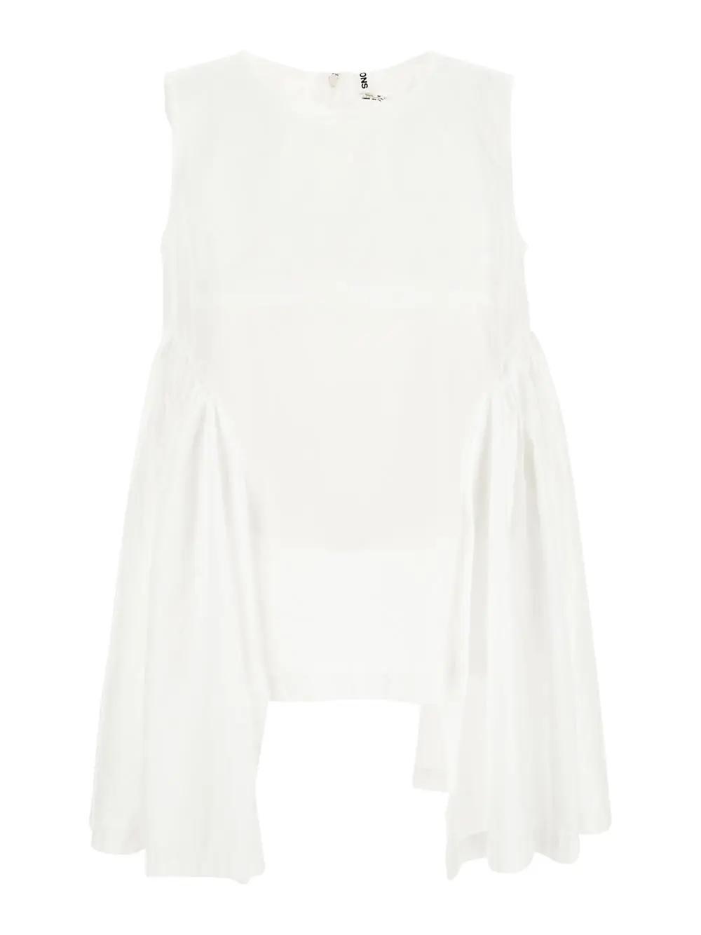 comme des garçons sleeveless top