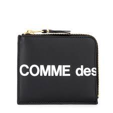 comme des garçons wallet huge logo wallet