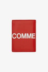 comme des garçons wallet huge logo wallet