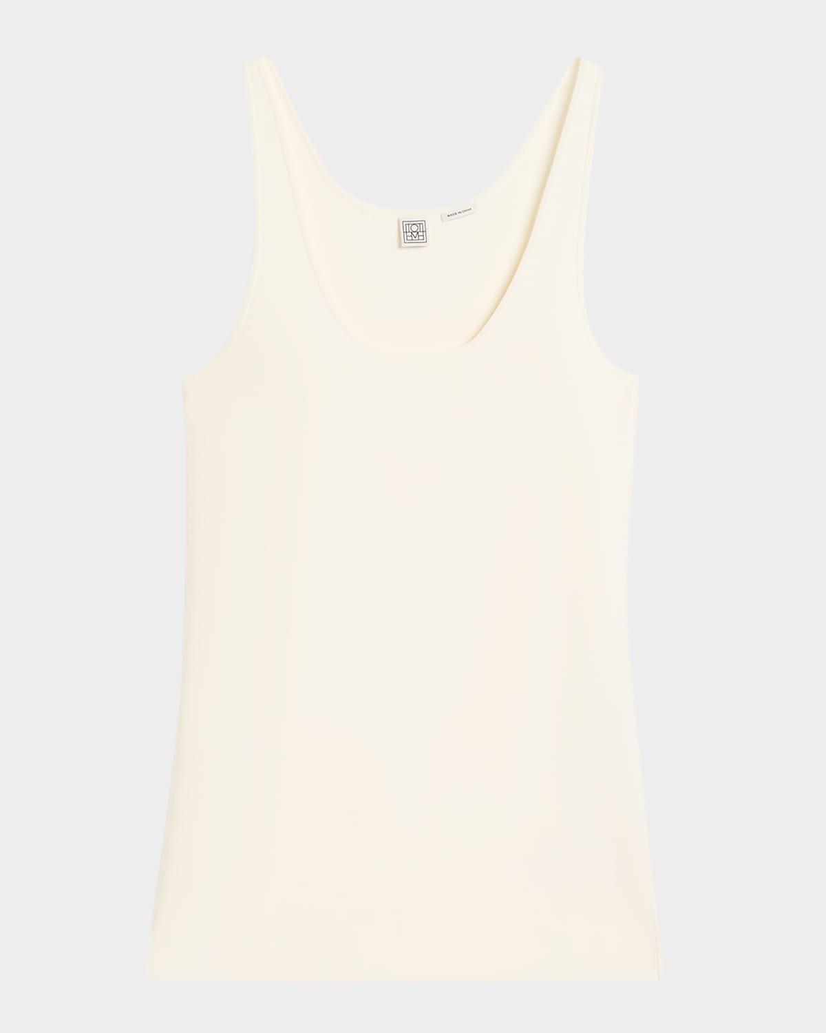 compact knit tank top