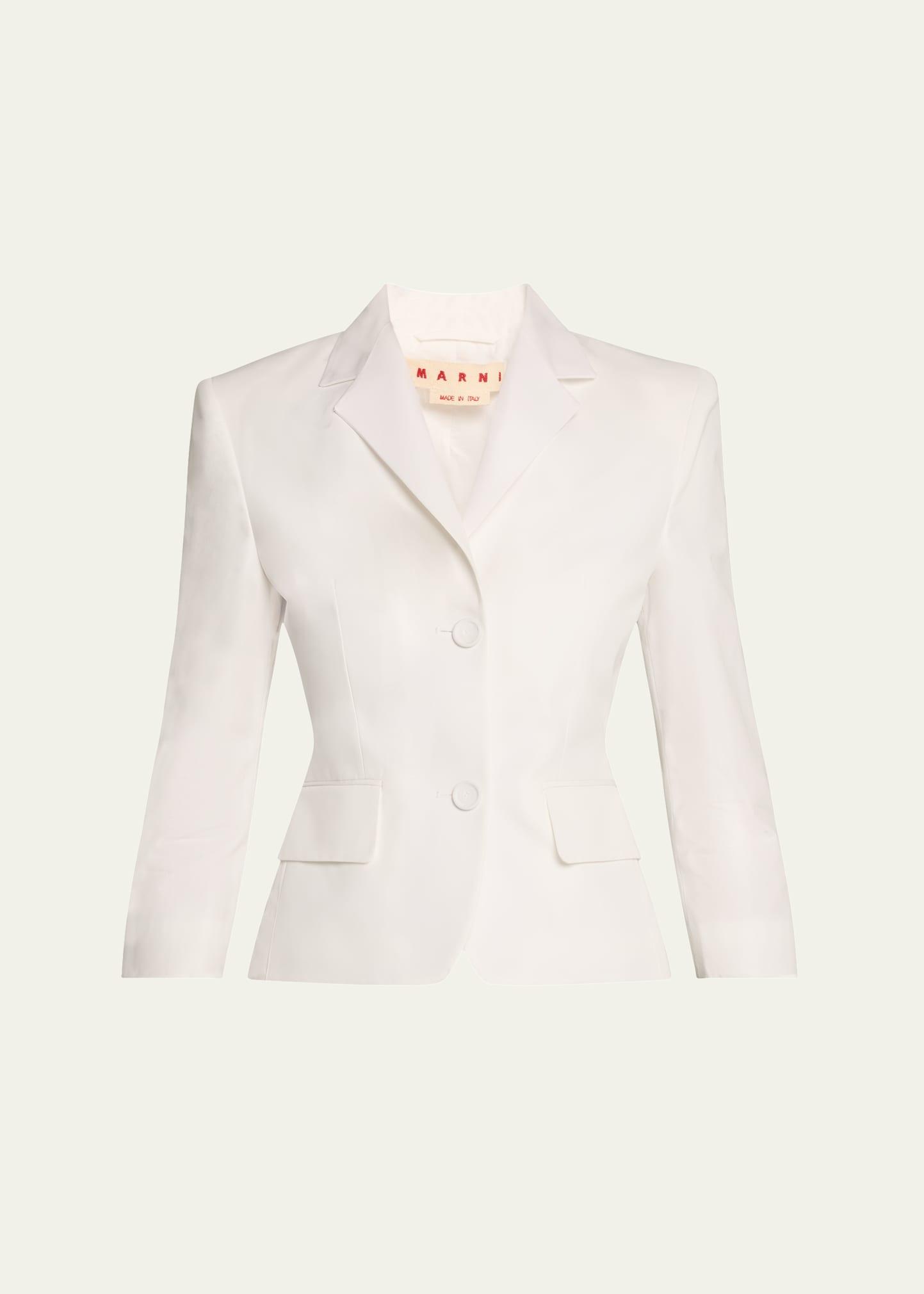 compact organic cotton poplin baby jacket