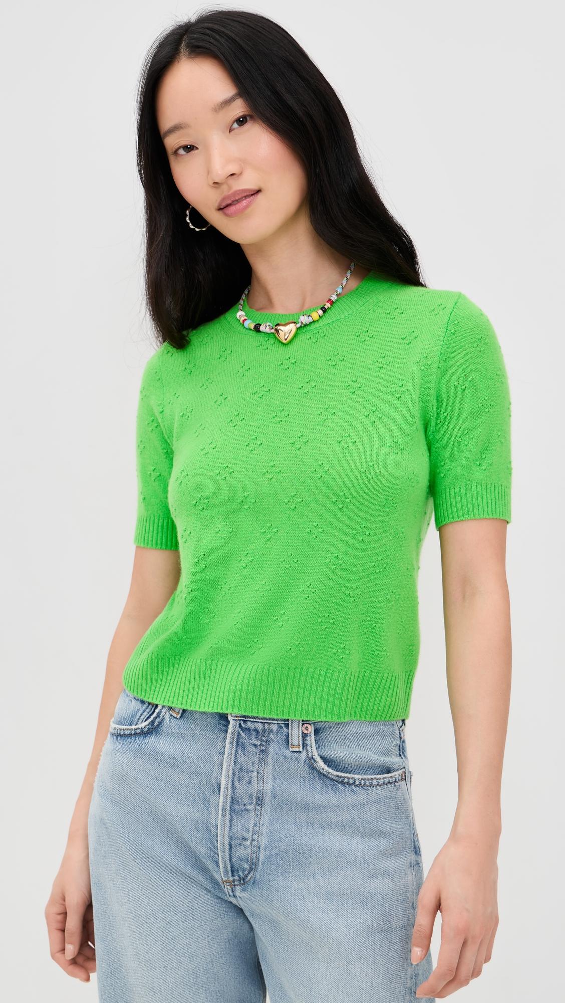 compass cashmere sweater tee