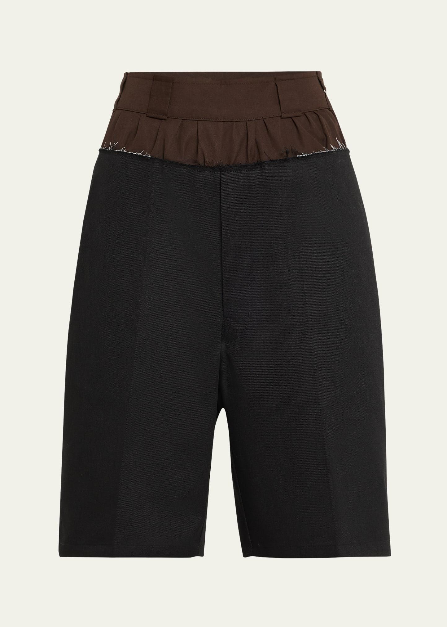 con bermuda chino shorts