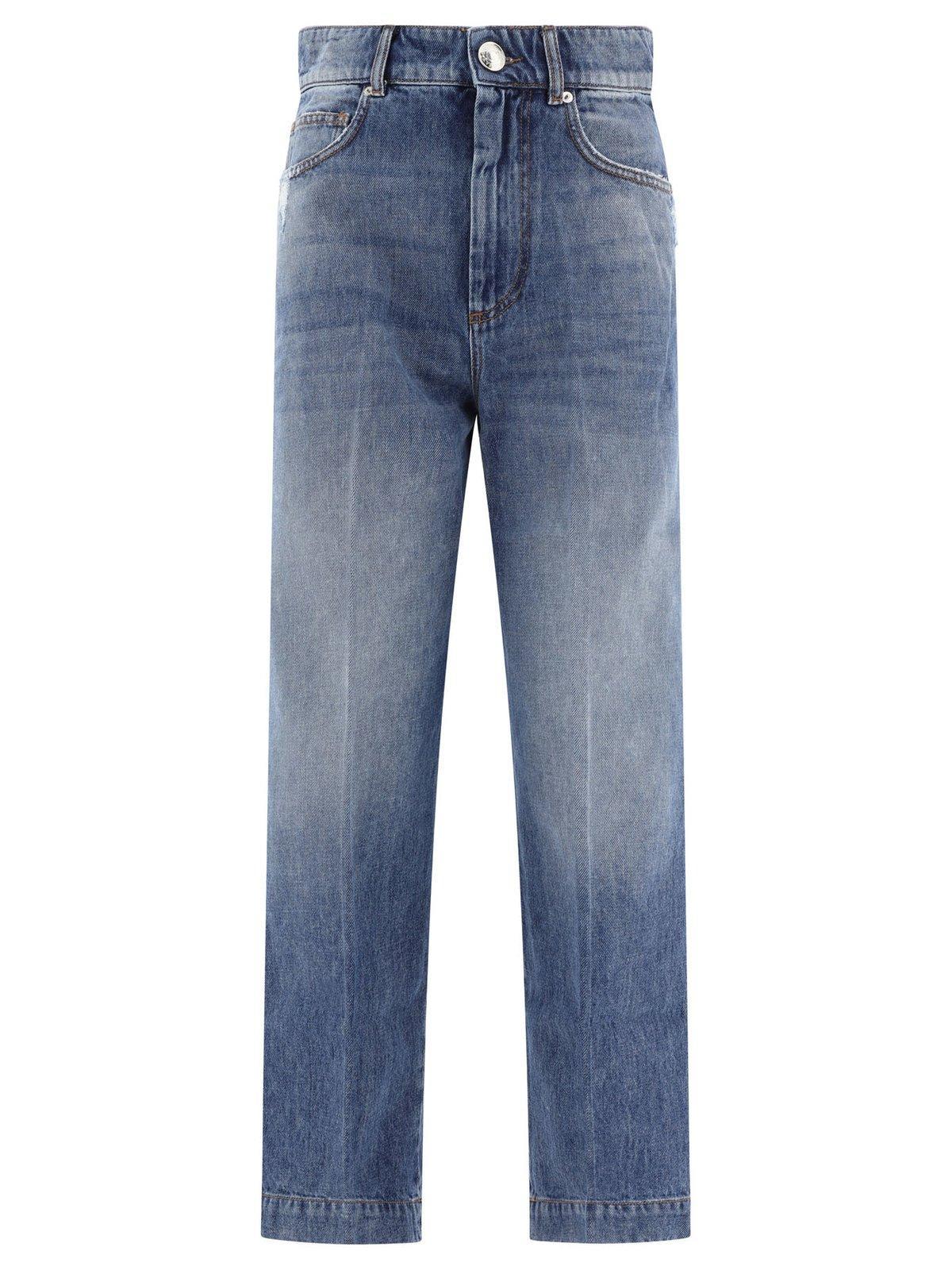 conio straight leg cropped jeans