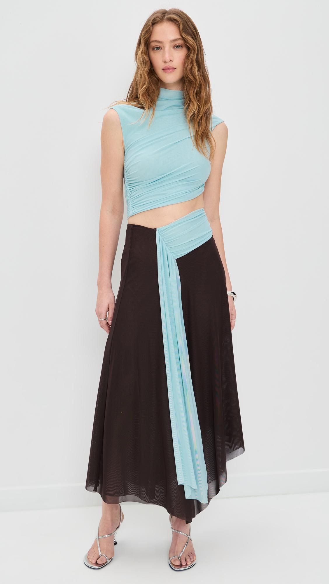 conni asymmetrical dress