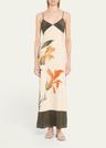 constance floral slip dress