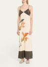 constance floral slip dress