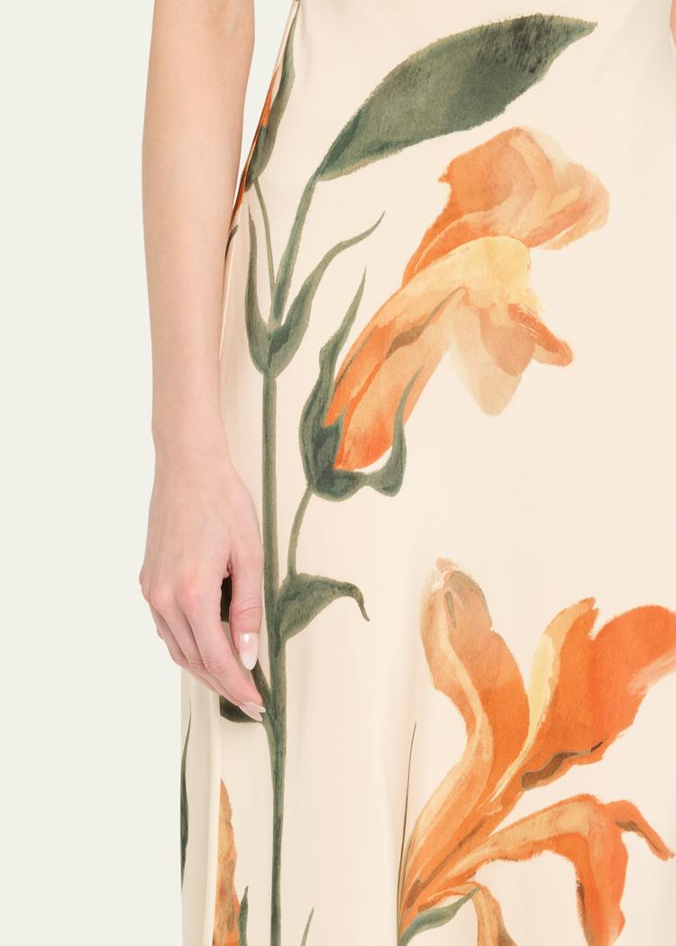 constance floral slip dress