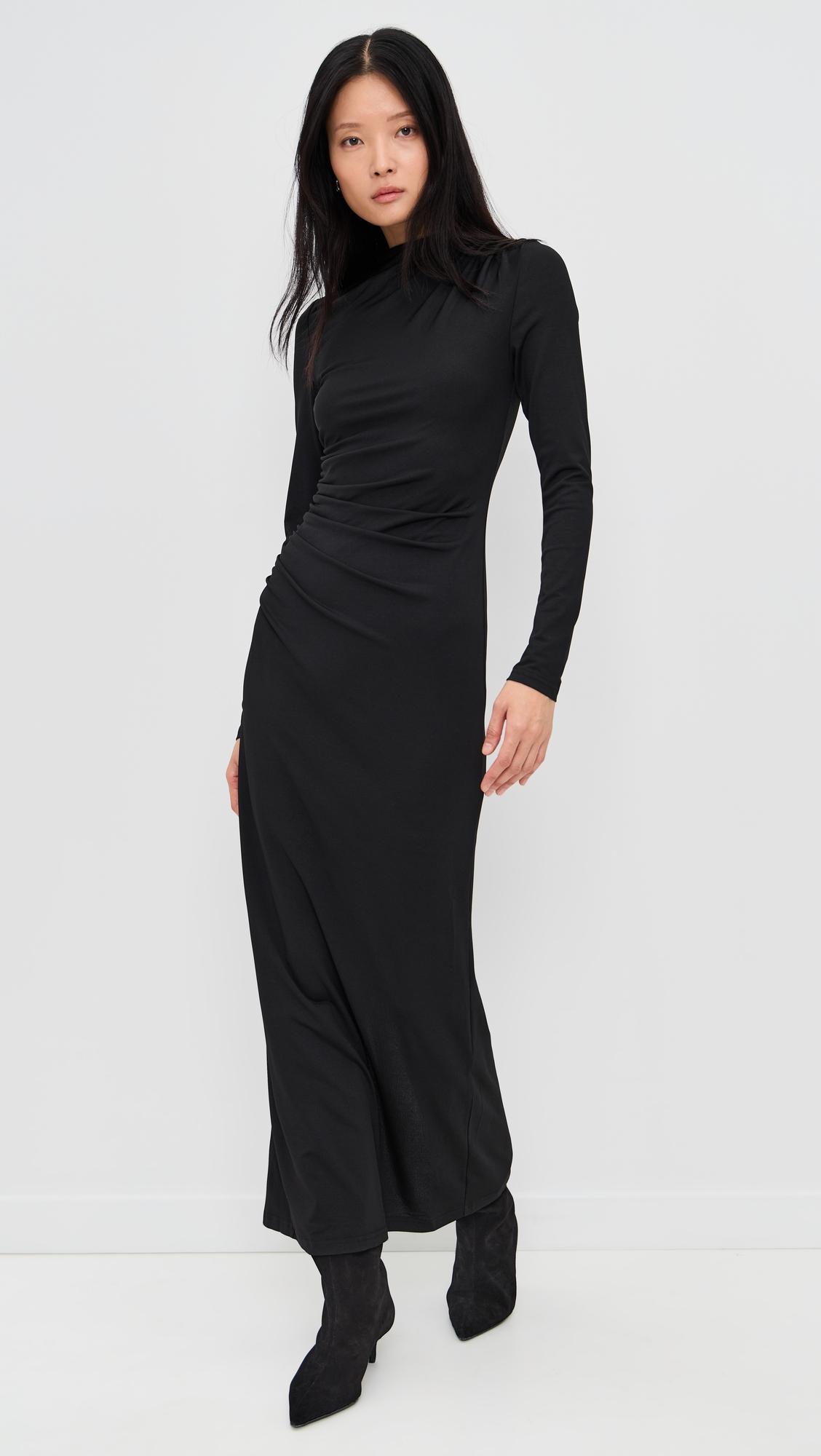 contour maxi dress