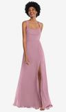 contoured wide strap sweetheart maxi dress