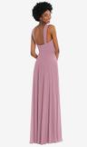 contoured wide strap sweetheart maxi dress